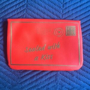 (New) Ipsy Red Kiss Makeup bag